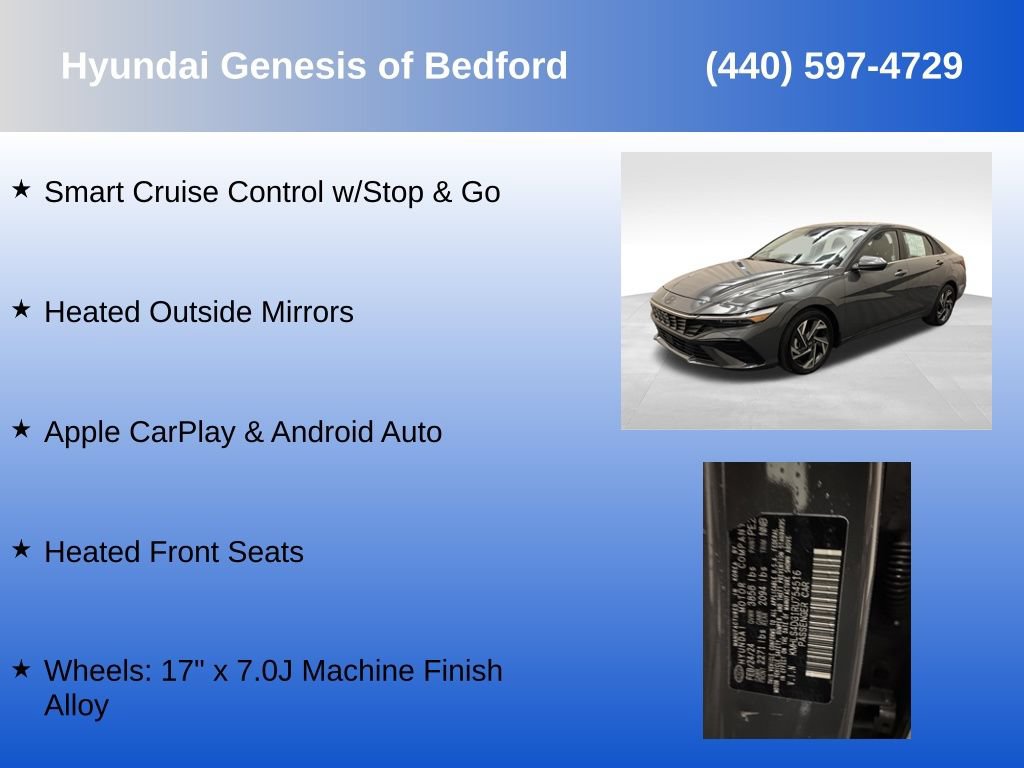 Used 2024 Hyundai Elantra SEL w/ Convenience Package FWD image 14