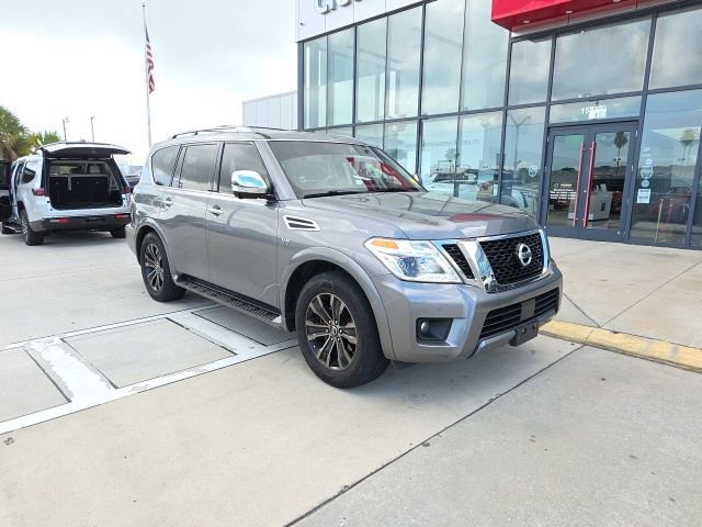 Used 2020 Nissan Armada Platinum w/ Captain's Chairs Package image 2
