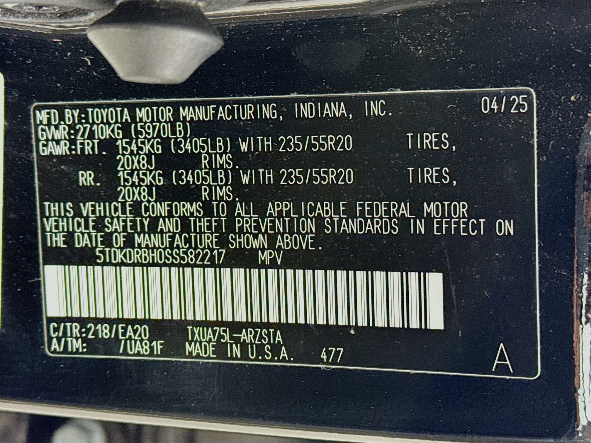 Certified 2025 Toyota Highlander XSE AWD/4WD image 33