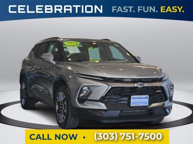 Certified 2025 Chevrolet Blazer RS w/ Driver Confidence II Package image 6