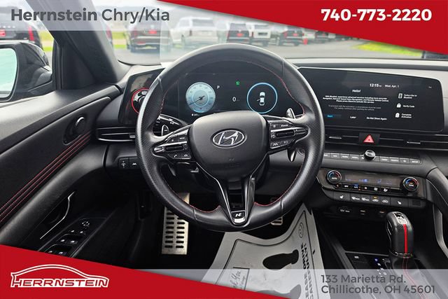 Used 2023 Hyundai Elantra N Line w/ Preferred Accessory Package FWD image 7