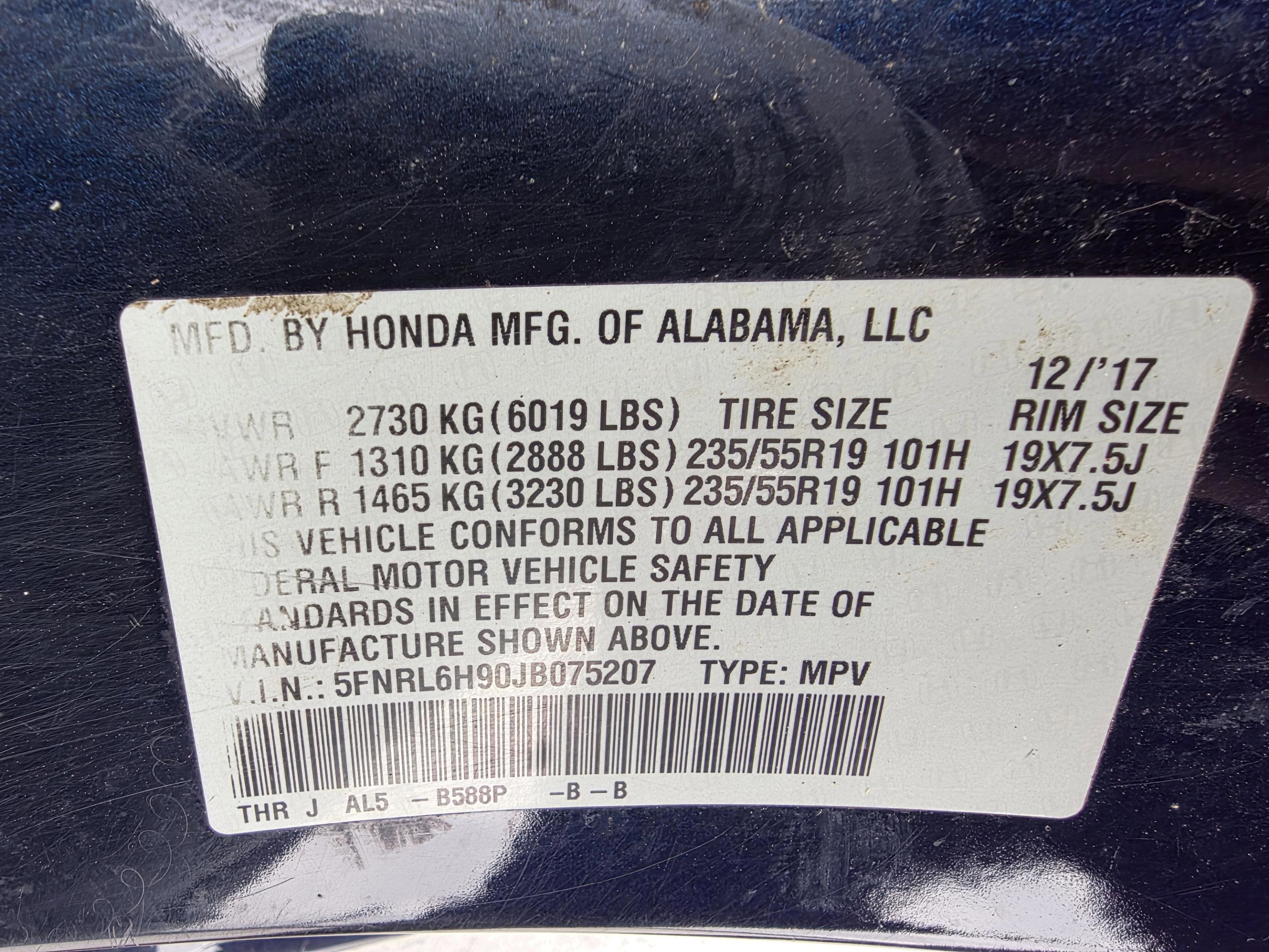 Used 2018 Honda Odyssey Elite image 30