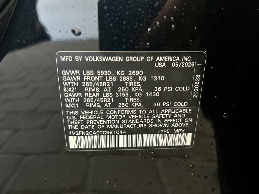 New 2026 Volkswagen Atlas SEL Premium R-Line AWD/4WD image 53