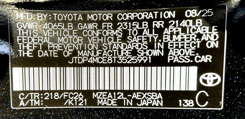 New 2026 Toyota Corolla SE image 24