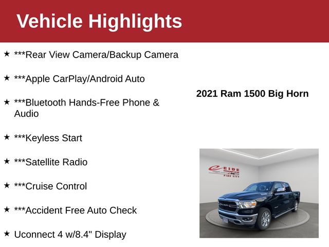 Used 2021 RAM 1500 Big Horn AWD/4WD image 4