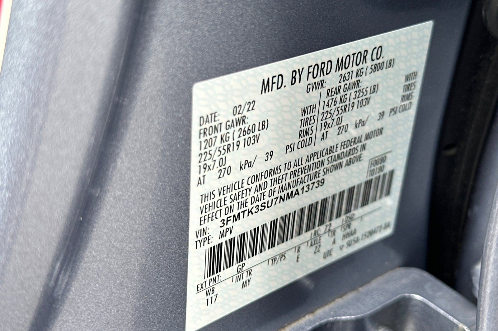 Certified 2022 Ford Mustang Mach-E Premium AWD/4WD image 32