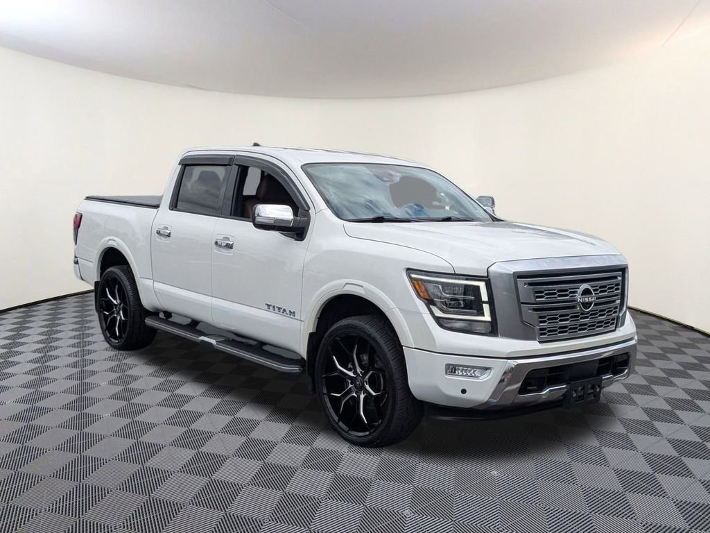 Used 2023 Nissan Titan Platinum Reserve w/ Off Road Protection Package image 1