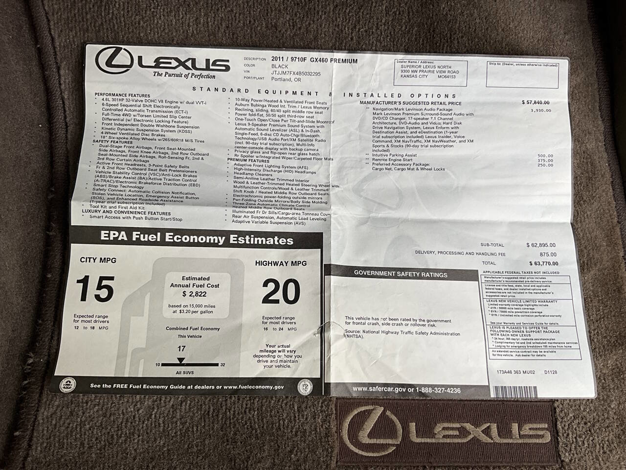 Used 2011 Lexus GX 460 Premium image 18