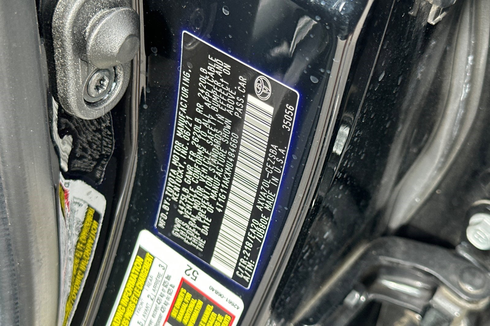 Used 2021 Toyota Camry SE image 38