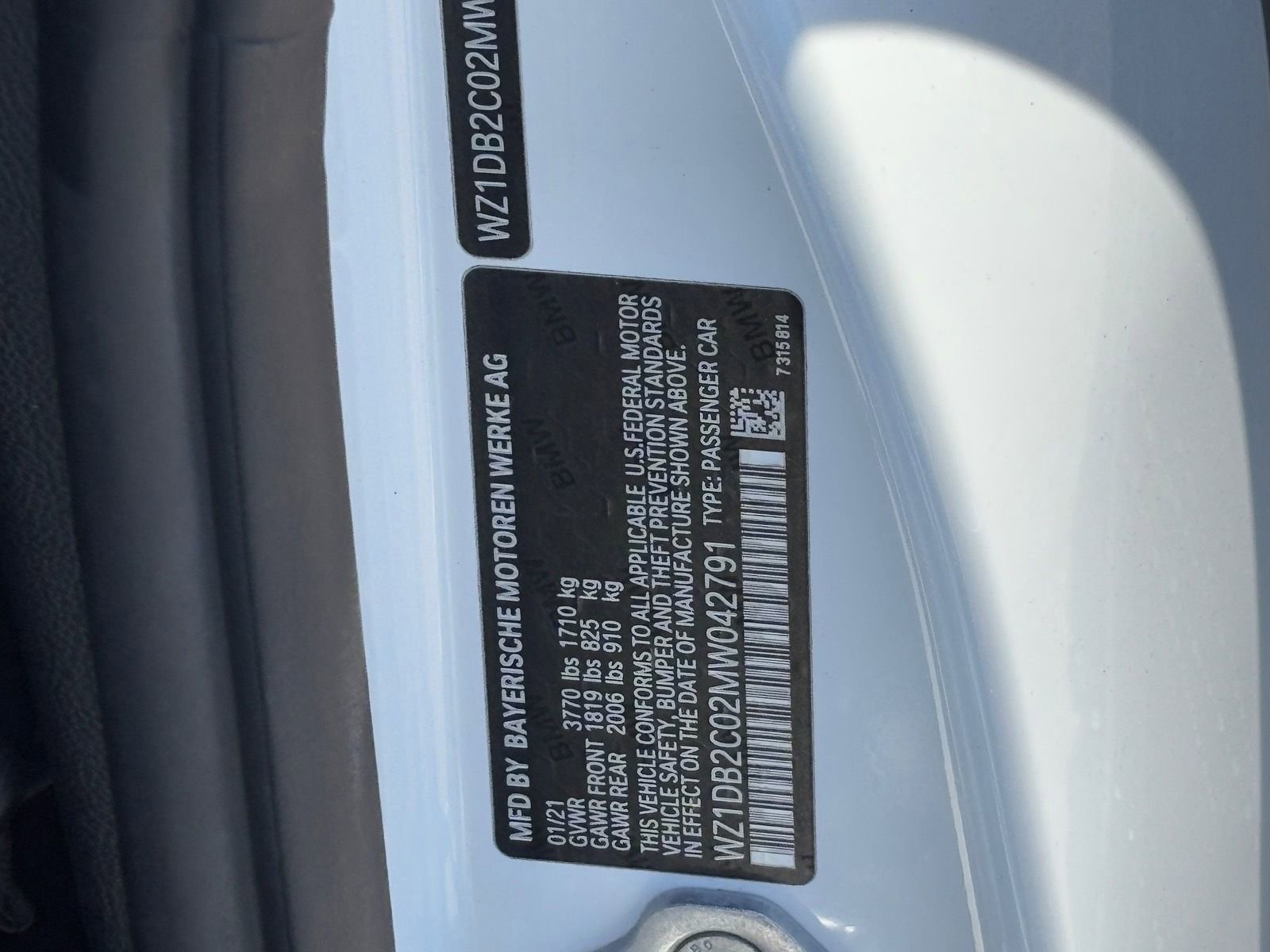 Used 2021 Toyota Supra w/ Safety & Technology Package image 29