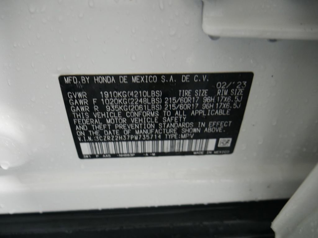 Used 2023 Honda HR-V LX image 18