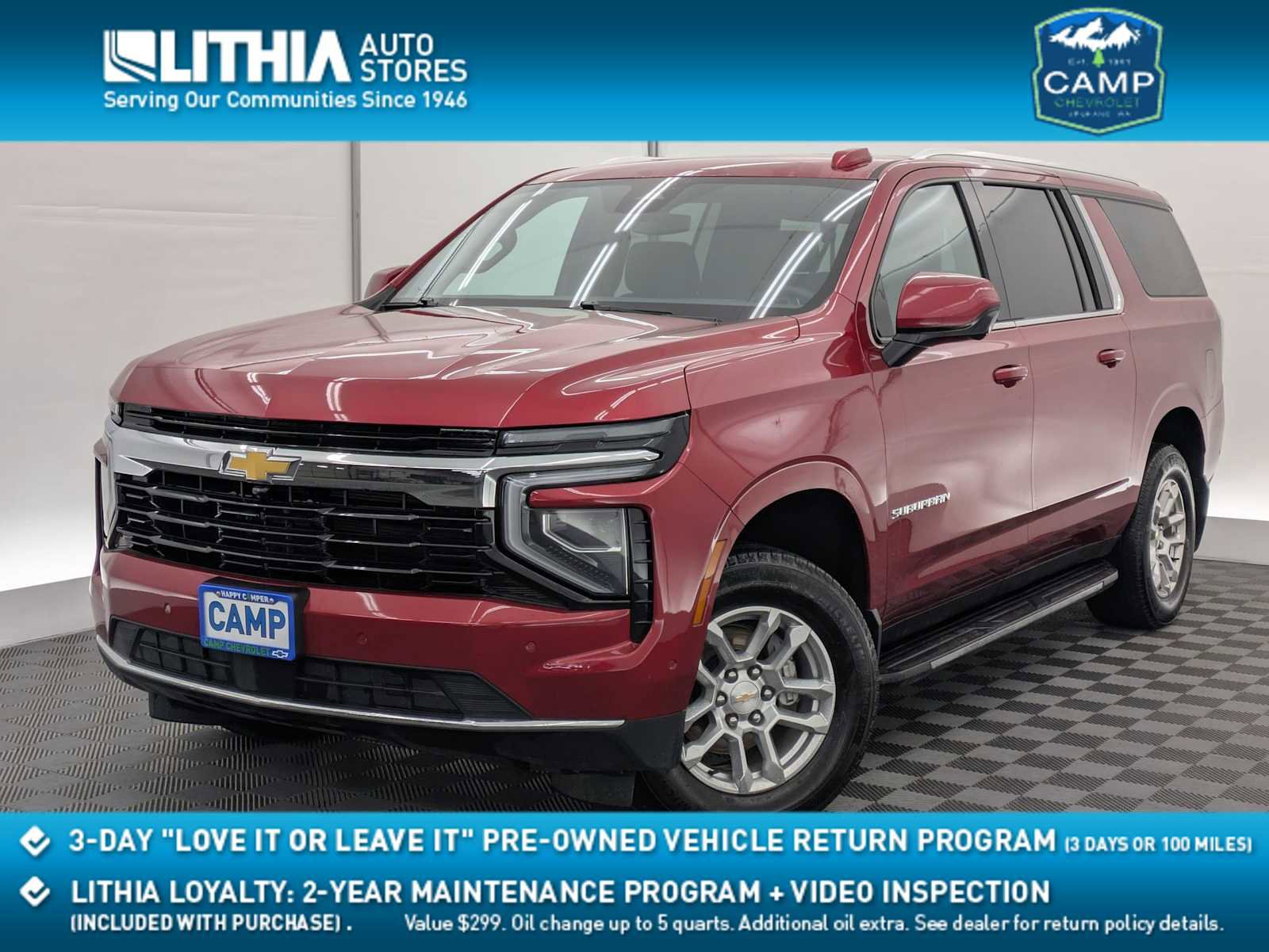 Used 2025 Chevrolet Suburban LS w/ Max Trailering Package image 1