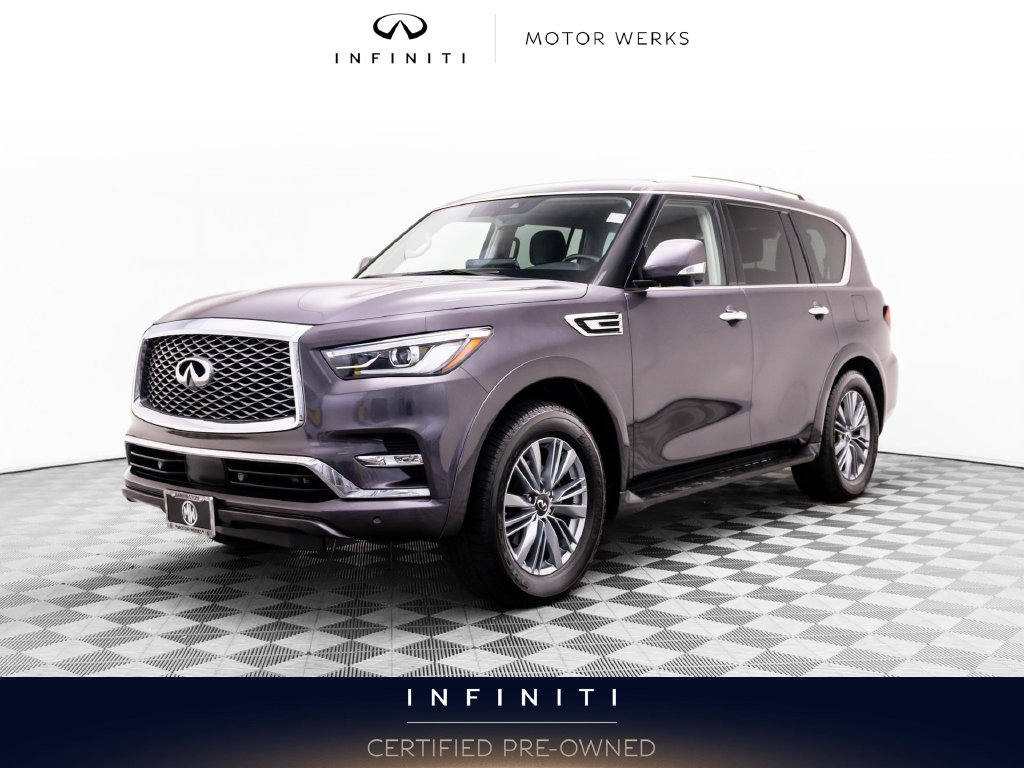 Certified 2023 INFINITI QX80 Luxe w/ Cargo Package AWD/4WD 360° Tour