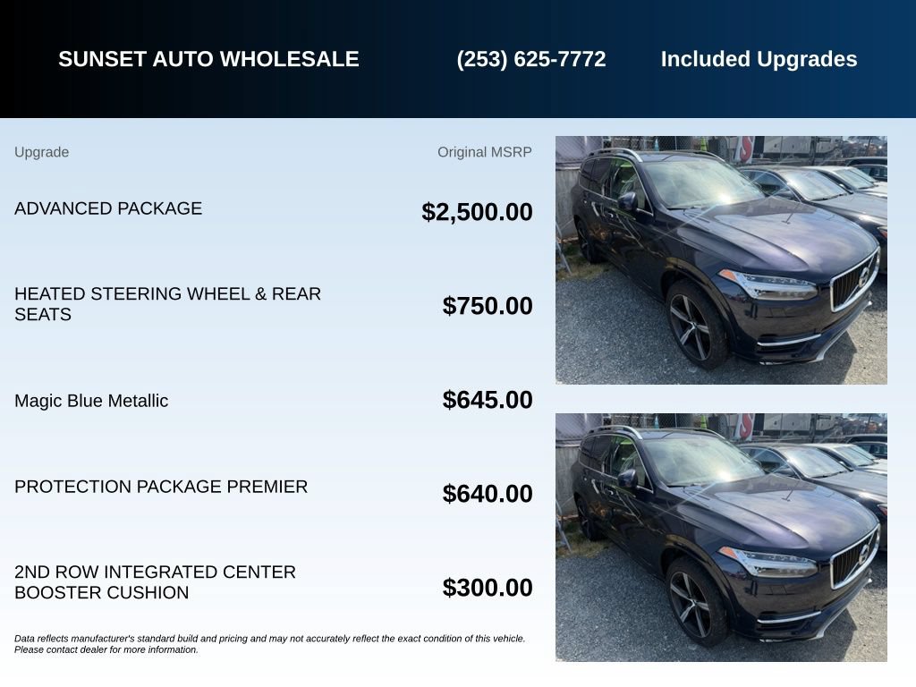 Used 2019 Volvo XC90 T6 Momentum w/ Advanced Package AWD/4WD image 5
