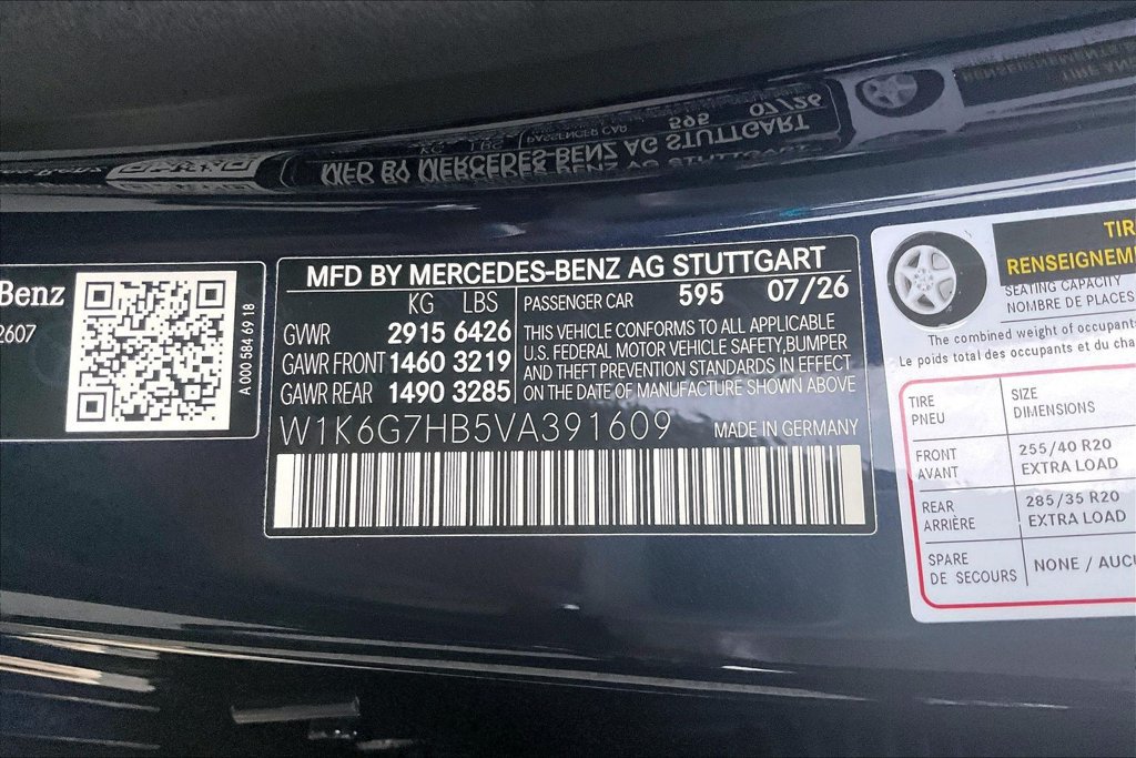 New 2027 Mercedes-Benz S 580 4MATIC Sedan image 12