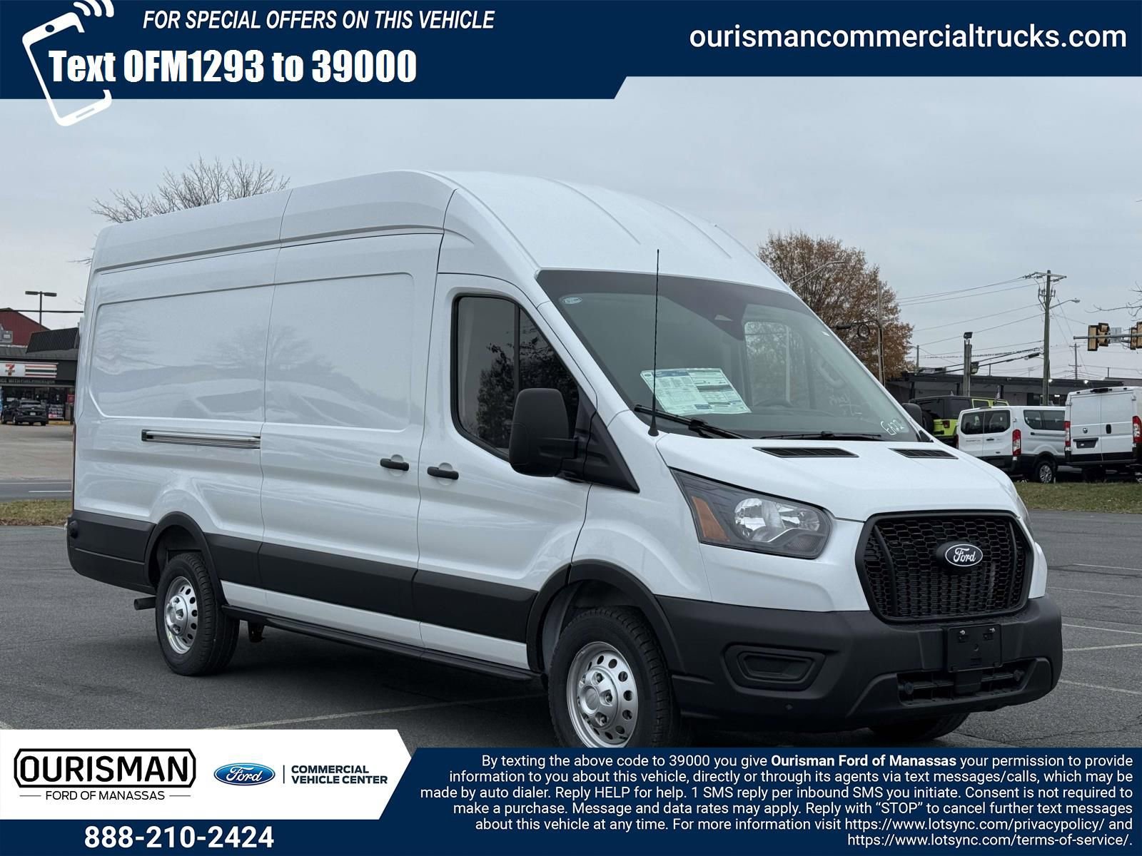 New 2026 Ford Transit 350 148 High Roof Extended w/ Load Area Protection Package