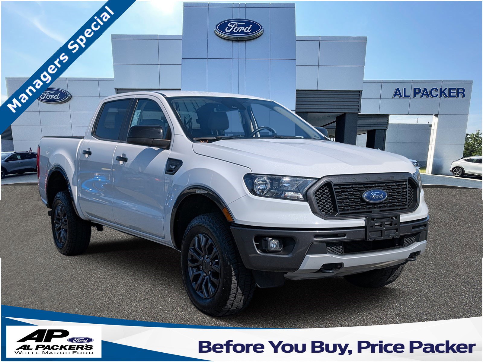 Certified 2020 Ford Ranger XLT w/ Equipment Group 302A Luxury