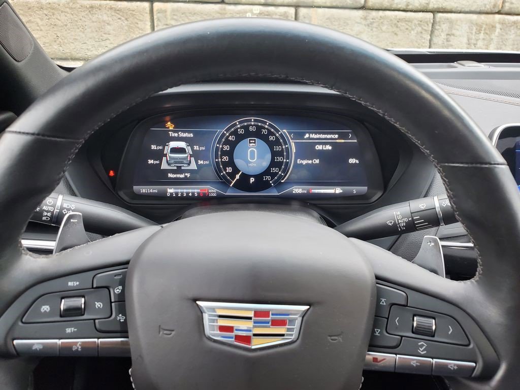 Certified 2023 Cadillac CT4 V w/ Navigation Package image 21