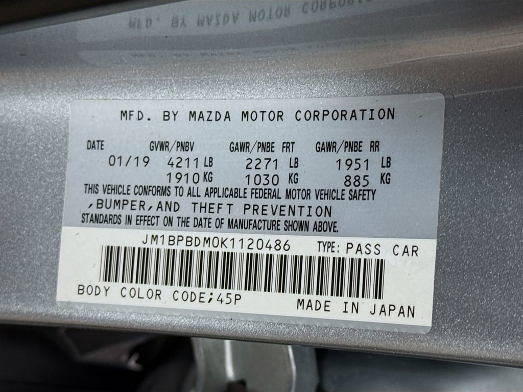 Used 2019 MAZDA MAZDA3 w/Preferred Pkg image 32