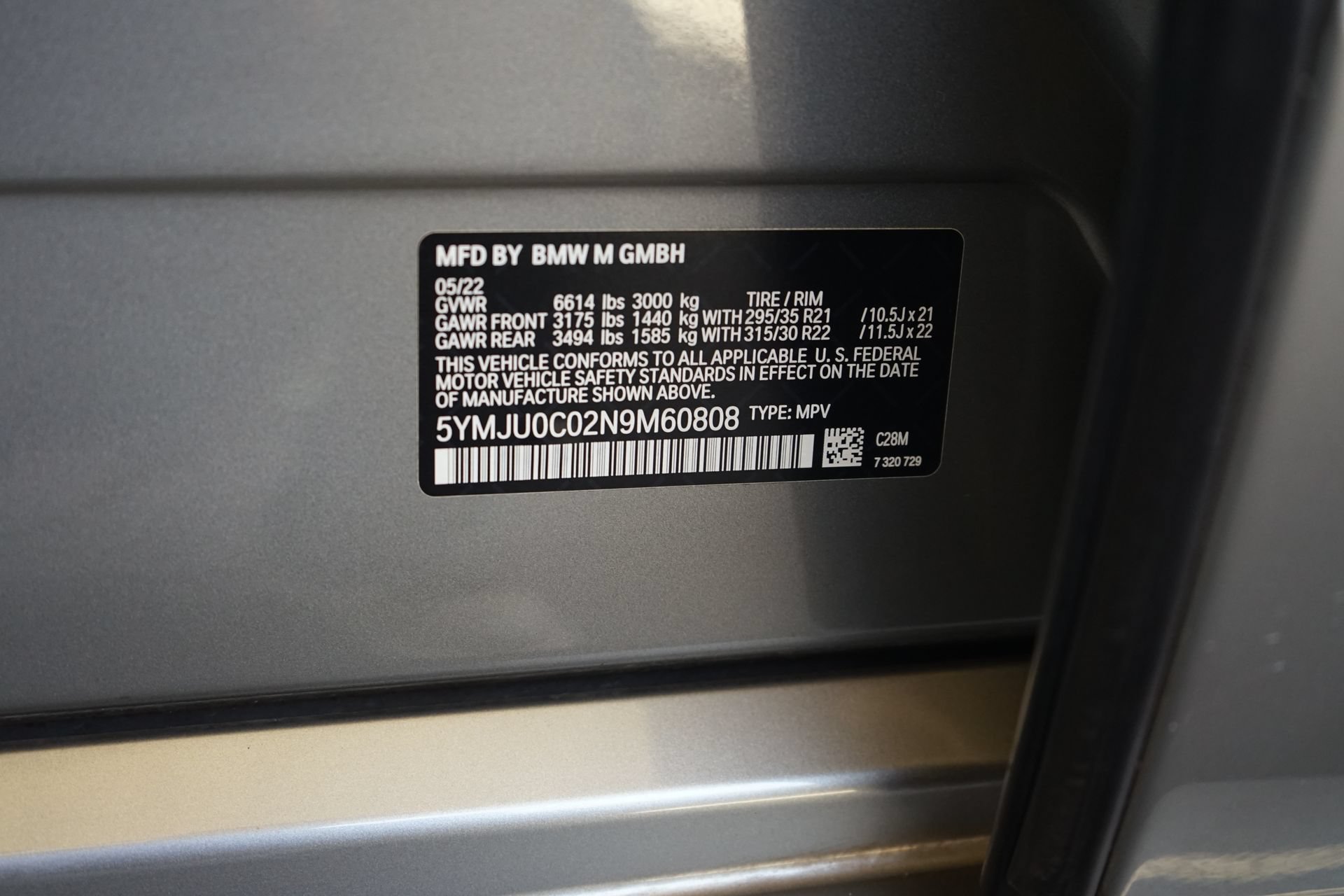 Used 2022 BMW X5 M w/ Executive Package AWD/4WD image 34