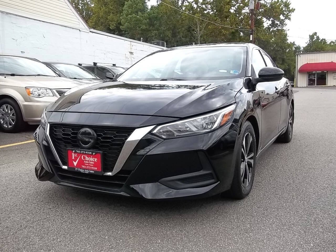 Used 2021 Nissan Sentra SV FWD image 1