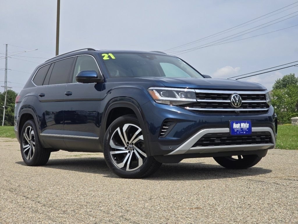 Used 2021 Volkswagen Atlas SEL Premium AWD/4WD image 2