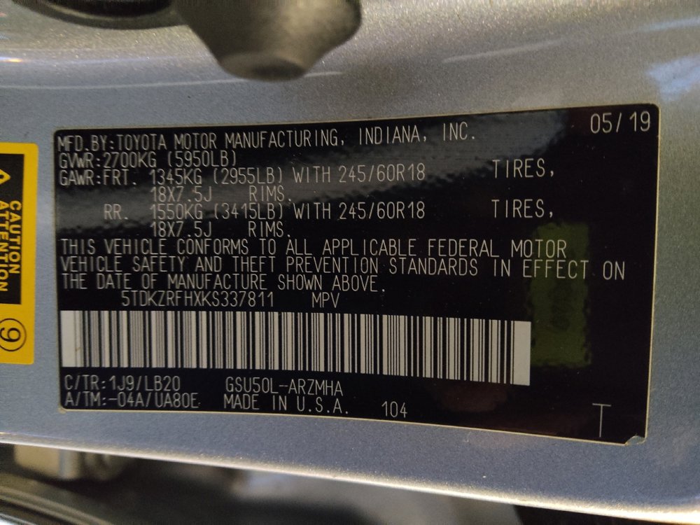 Used 2019 Toyota Highlander XLE FWD image 33