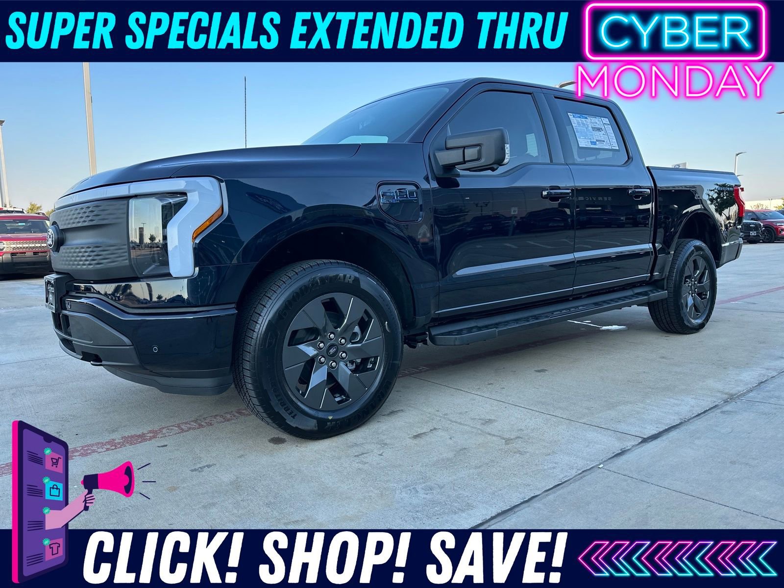 New 2025 Ford F150 Lightning Flash