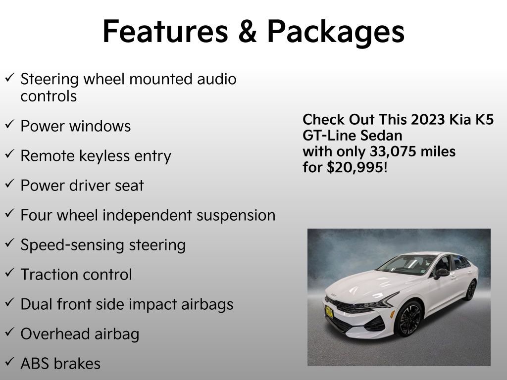Used 2023 Kia K5 GT-Line image 8