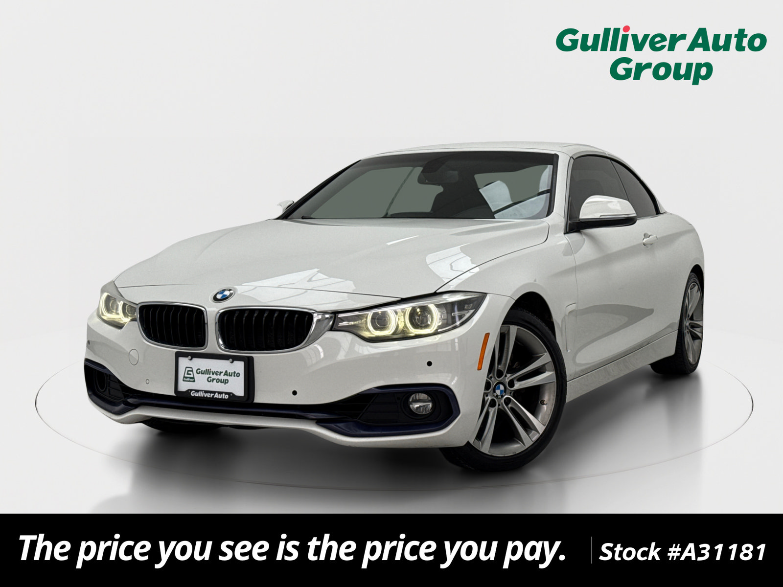 Used 2018 BMW 430i Convertible RWD image 1
