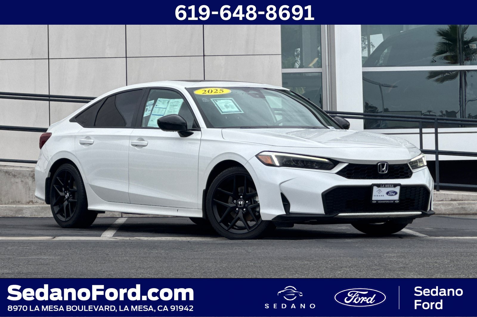 Used 2025 Honda Civic Sport