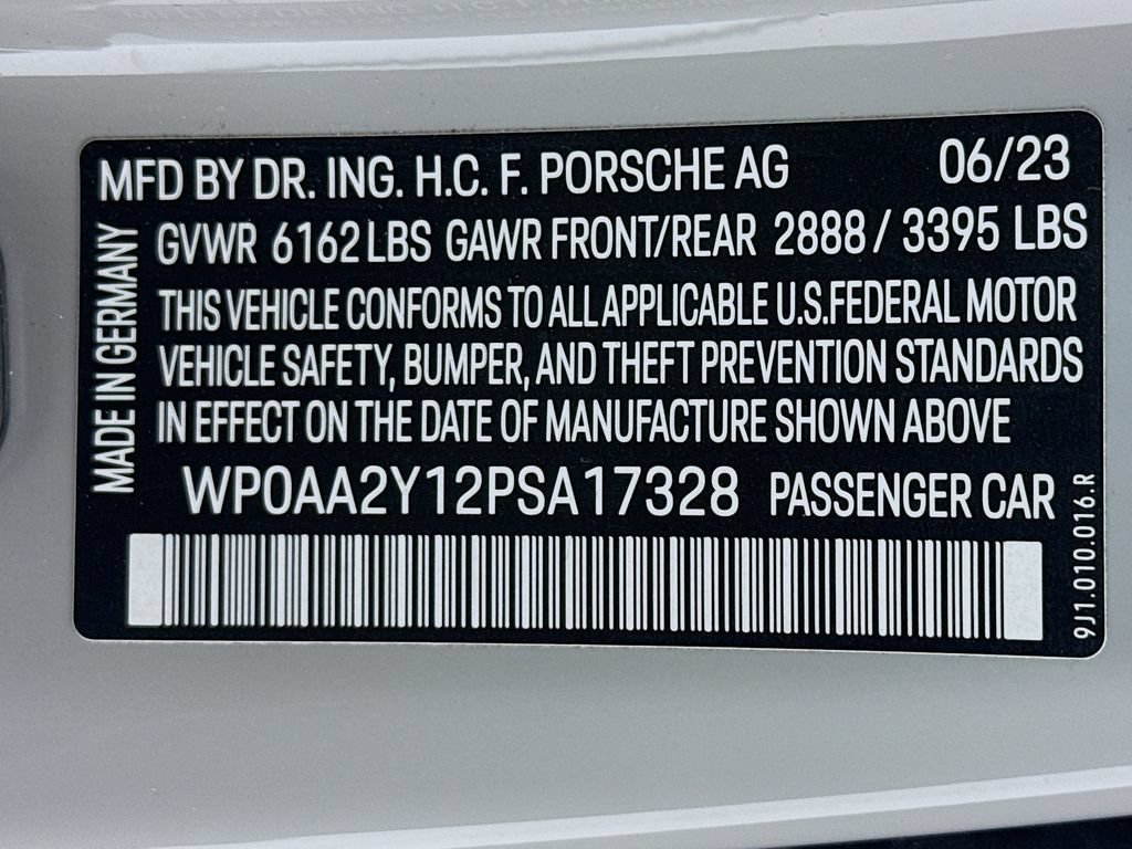 Certified 2023 Porsche Taycan RWD image 33