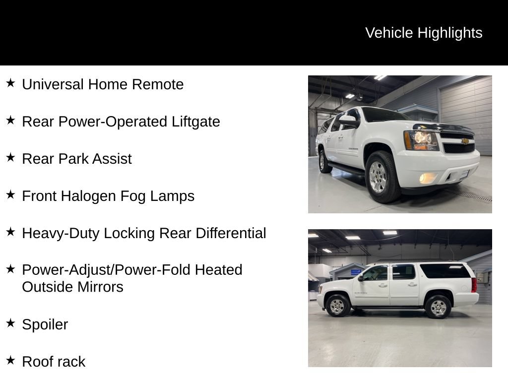 Used 2012 Chevrolet Suburban LT w/ Luxury Package AWD/4WD image 14