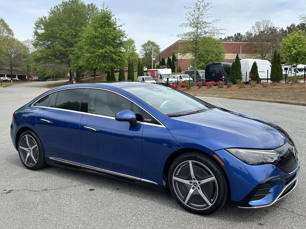 Certified 2023 Mercedes-Benz EQE 350+ Sedan w/ AMG Line Exterior Package image 2