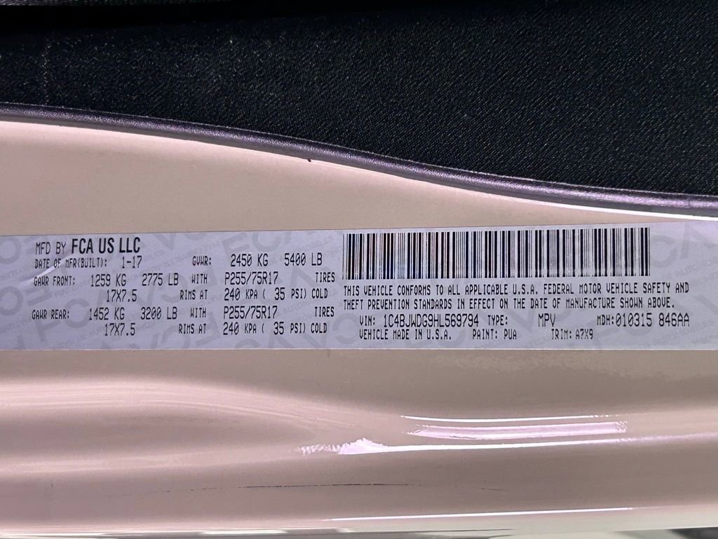 Used 2017 Jeep Wrangler Unlimited Sport w/ Quick Order Package 23S image 29