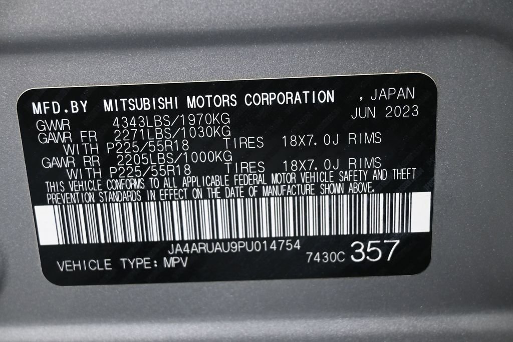 Used 2023 Mitsubishi Outlander Sport LE AWD/4WD image 9