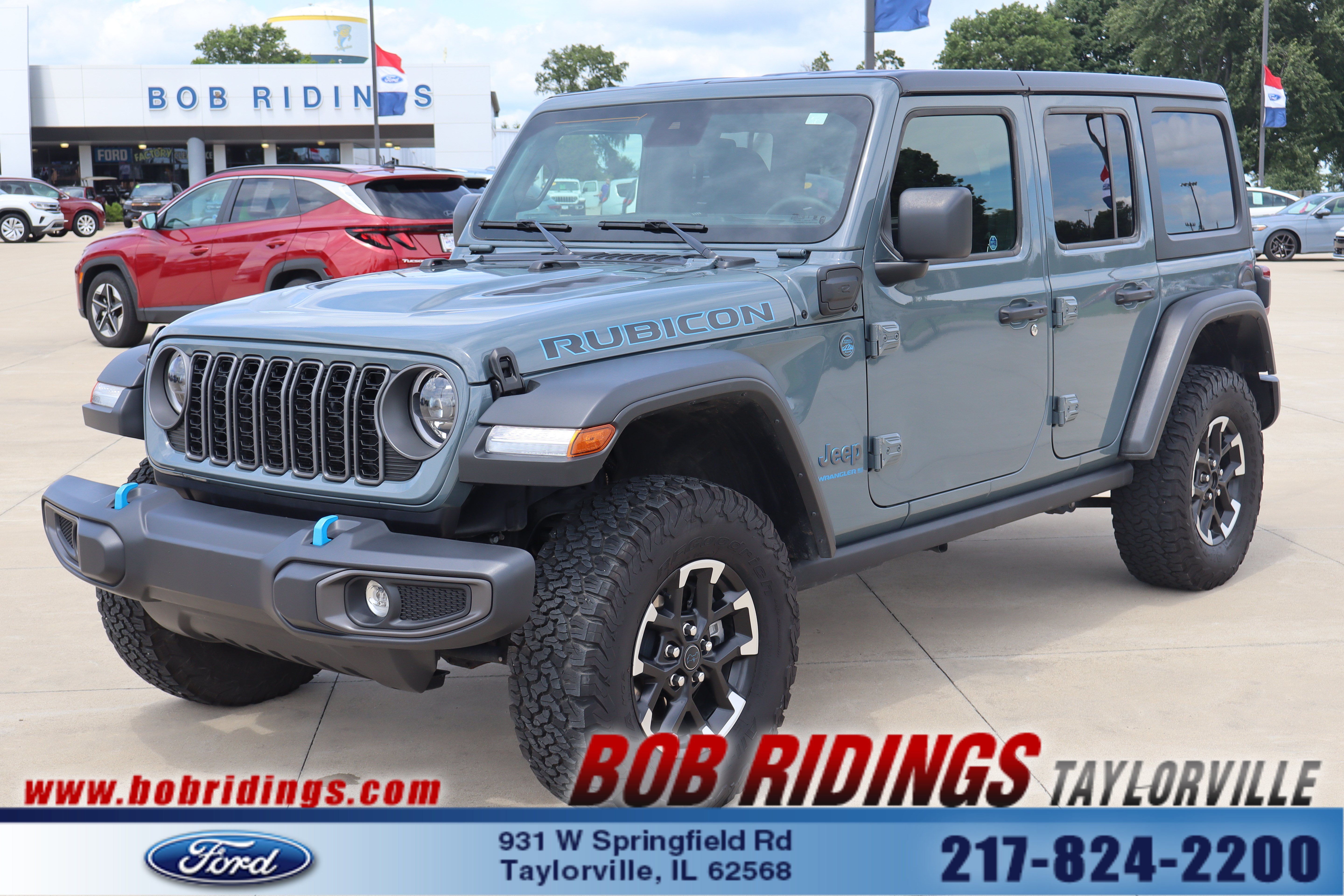 Used 2025 Jeep Wrangler Unlimited Rubicon 4xe w/ Safety Group AWD/4WD image 1