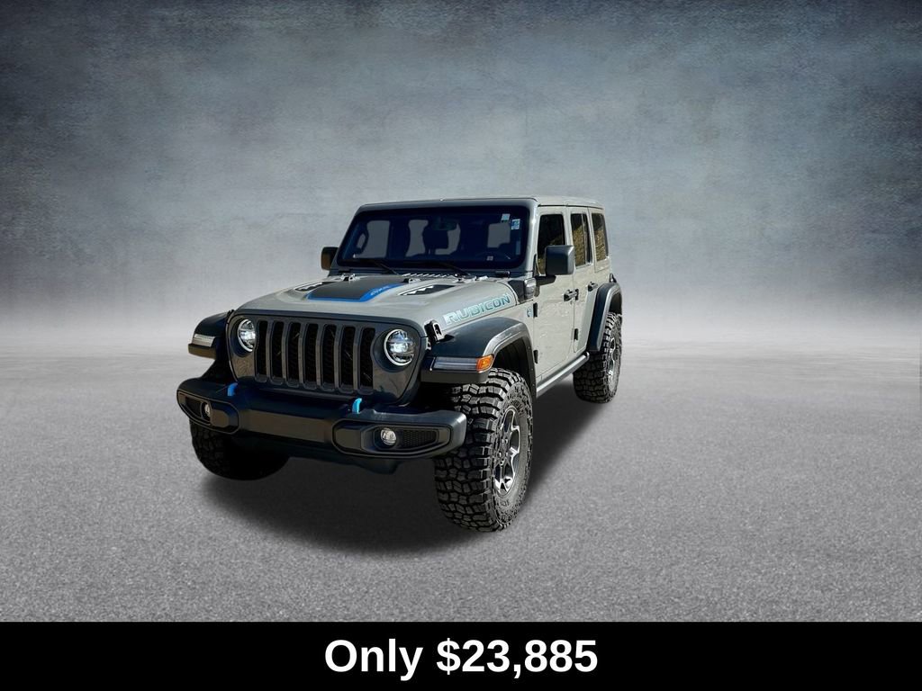 Used 2021 Jeep Wrangler Unlimited Rubicon 4xe w/ Cold Weather Group image 4
