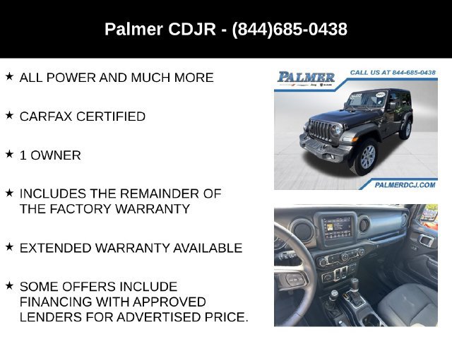 Used 2023 Jeep Wrangler Sport AWD/4WD image 18