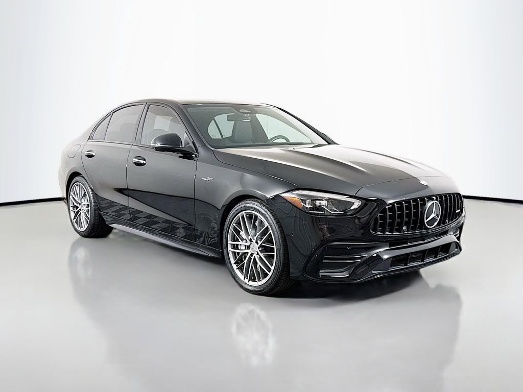 Used 2024 Mercedes-Benz C 43 AMG 4MATIC Sedan video 1