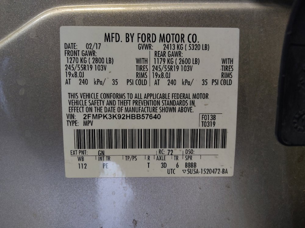 Used 2017 Ford Edge Titanium w/ Equipment Group 301A FWD image 33