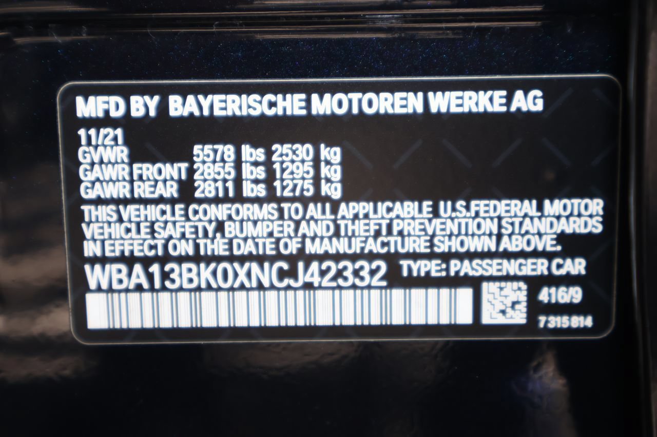Used 2022 BMW M550i xDrive w/ Executive Package AWD/4WD image 28