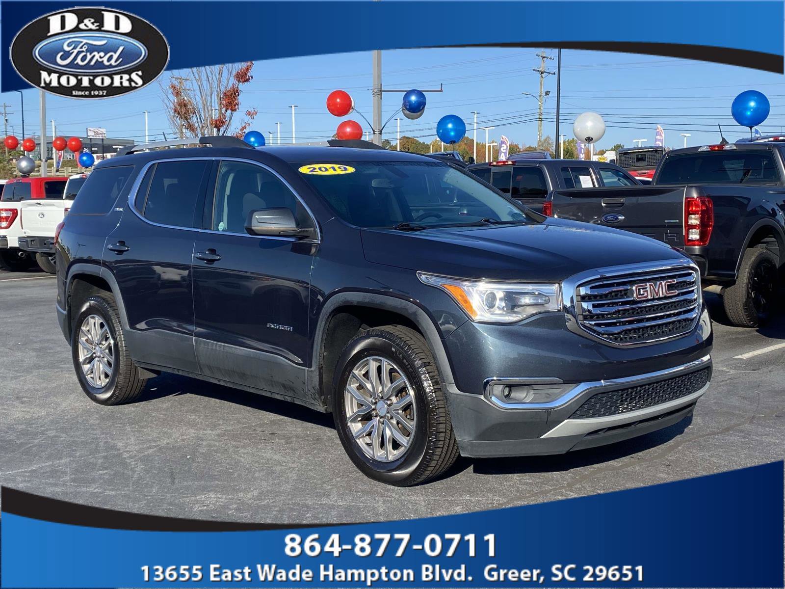 Used 2019 GMC Acadia SLE