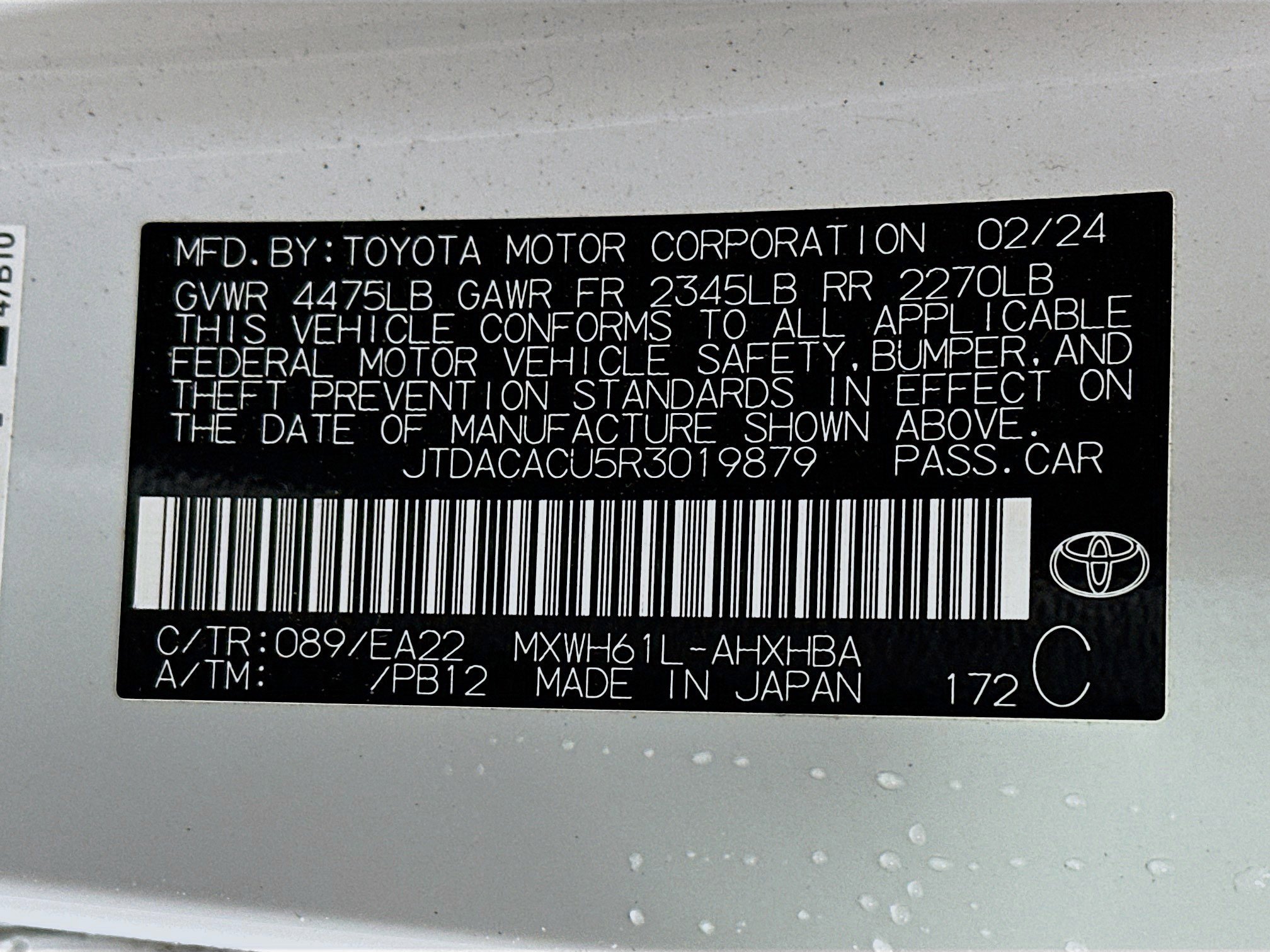 Used 2024 Toyota Prius Prime Premium w/ Advanced Technology Package FWD image 29