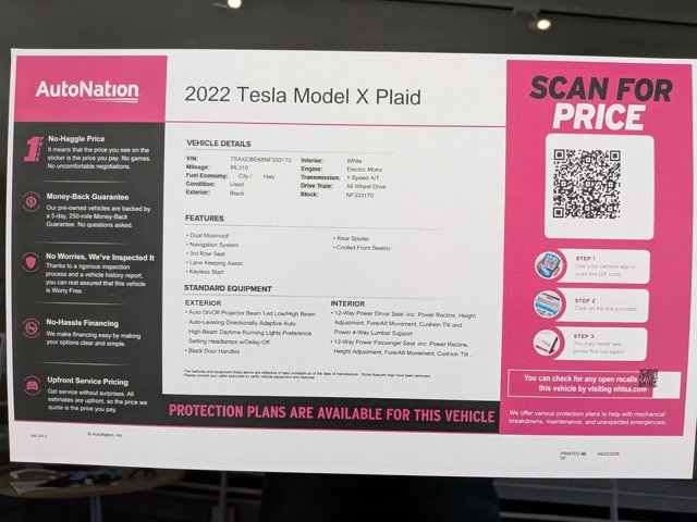 Used 2022 Tesla Model X Plaid image 22