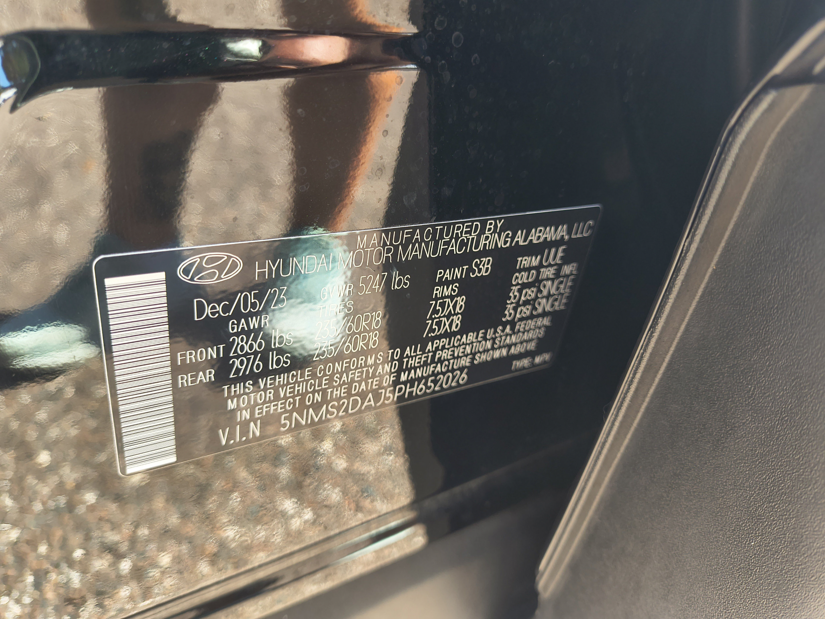 Certified 2023 Hyundai Santa Fe SEL AWD/4WD image 33