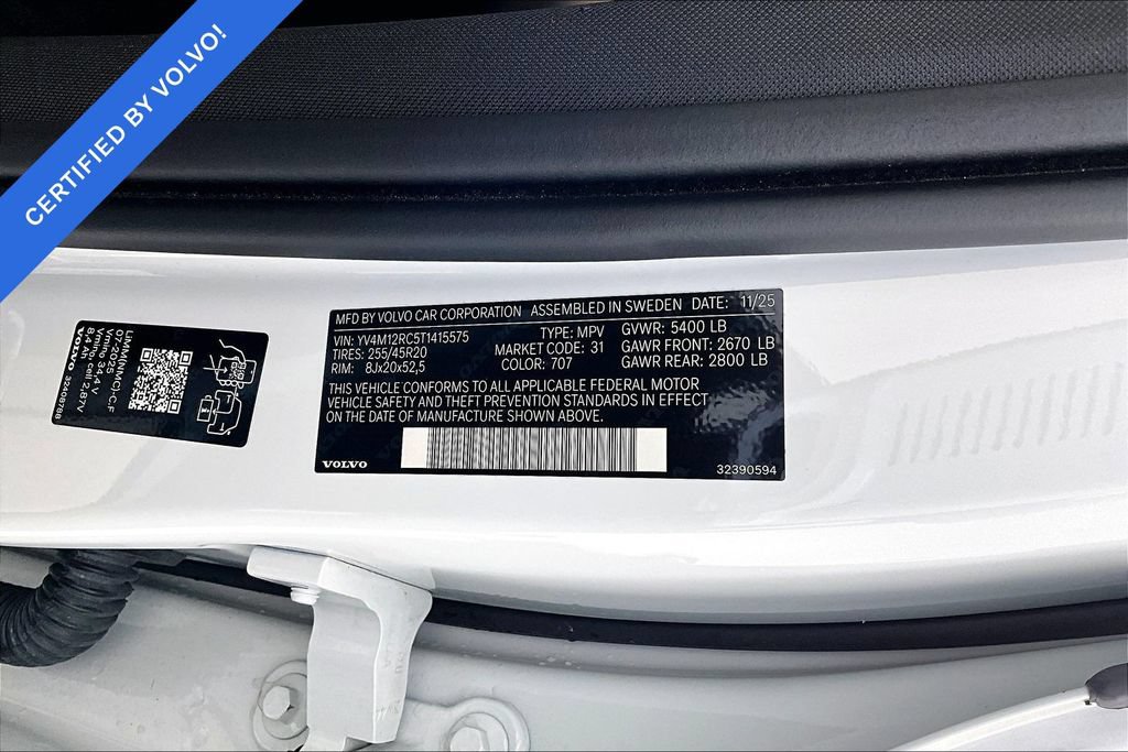 Certified 2026 Volvo XC60 B5 Plus AWD/4WD image 42