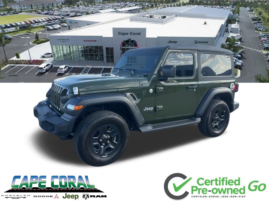 Used 2020 Jeep Wrangler Sport image 1