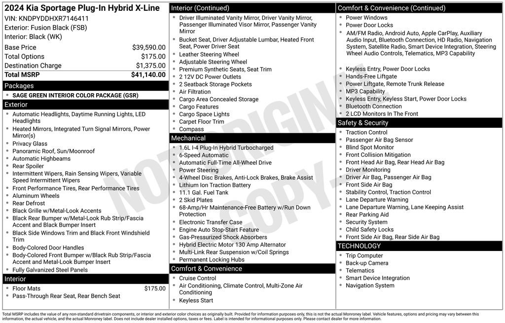New 2024 Kia Sportage X-Line image 29