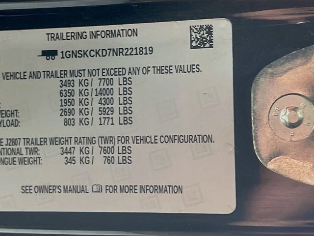 Used 2022 Chevrolet Suburban LT AWD/4WD image 34